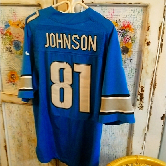 2012 Calvin Johnson Lion's jersey - Picture 4 of 4